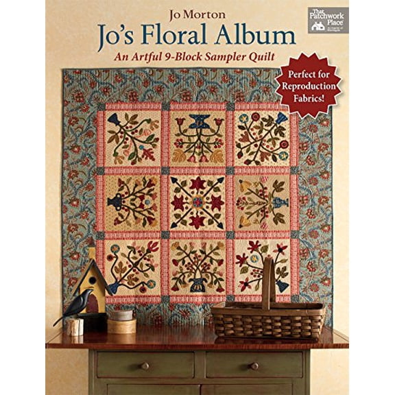 Pre-Owned Jo's Floral Album: An Artful 9-Block Sampler Quilt (Paperback) 1604688963 9781604688962