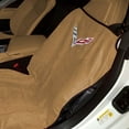 thumbnail image 4 of C8 Corvette Seat Cover/Seat Towels : Stingray, Z51 Set of 2, Grey, 4 of 4