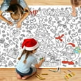 thumbnail image 4 of BotaniNest Coloring Poster 30 X 72 Inches Paper Coloring Tablecloth For Kids Large Coloring Activity Poster For Kids Home Party, 4 of 6