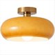 thumbnail image 1 of Lámparas Colgantes de Cristal Vintage para Restaurante, Bar, Sala de Estar, Cocina, Dormitorio, Iluminación de Techo LED para Interiores, Color Naranja., 1 of 5