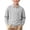 Gray, variant on StSilkitty Kids Long Sleeve Golf Shirts Quarter Zip Collared School Uniform Dress Shirts Lightweight Soft Comfy Tees