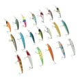 thumbnail image 1 of Artificial Fishing Baits,20PCS Fishing Lure Set Fishing Baits Fishing Accessories Streamlined Design, 1 of 14