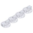 thumbnail image 1 of Soporte De Vigas, Soporte De Viga Cuadrado Soporte Firme Diámetro Exterior De 31 Mm Para Reemplazo ANGGREK Square Beam Bracket Set, 1 of 8