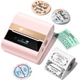 thumbnail image 1 of Impresora de etiquetas Phomemo M260 Pink Bluetooth 2025 Upgrade, 1 of 7