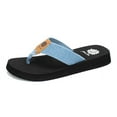 thumbnail image 4 of Yellow Box | FREDRIC Corduroy Fabric EVA Sole Flip Flops, 4 of 6