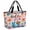 Pink, Blue, Yellow, variant on Sunmmer Beach Beach Bag for Women, Large Breathable Mesh Beach Tote Bag, Nautical Starfish Shells Bags Floral Watercolor Sandproof Lightweight Travel Bags for Vacation Picnic Swimming Pool