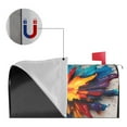 thumbnail image 2 of Naloa Colorful Paint Print Mailbox Covers Magnetic Post Box Cover Post Letter Box Cover Garden Decor-25.5x21 in, 2 of 8