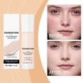thumbnail image 5 of Color Changing Foundation for – Face Makeup – to-Medium Coverage Liquid Makeup – Natural Dewy Finish 30ML, 5 of 7