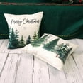 thumbnail image 3 of Christmas Tree Throw Pillow Covers 16x16 Inch Set of 2 Merry Christmas Snowflake Winter Decor Lumbar Cushion Cases for Couch Home Decorations, 3 of 6