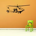 thumbnail image 1 of Wall Design Pieces Army War Helicopter Silhouette 20x30", 1 of 1