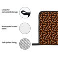 thumbnail image 4 of Sikiie Halloween Bat Oven Mitts and Pot Holders, Silicone Oven Gloves, Heat Resistant Oven Mitts 4Pcs Set, 4 of 6