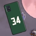 thumbnail image 1 of Coque de téléphone avec numéro porte-bonheur Basketball, étui pour Samsung Galaxy A50, A70, A40, A10, A21S, A20e, A11, A31, A41, A51, A71, A12, A32, A42, A52, A72, 23, 24 qiuyongming unisex, 1 of 2