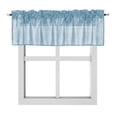 thumbnail image 2 of 1 Faux Silk Shiny Waterfall Window Rod Pocket Top Swag Valance 55"X18", 2 of 4
