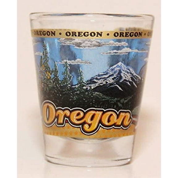 Oregon State Wraparound Shot Glass