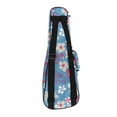 thumbnail image 5 of LeeQinersw 1 Piece 26inch Ukulele Guitar Gig Bag Case Carry Bag Blue Flower, 5 of 9