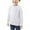White, variant on JTSRKL Kids Girls Fall Sweaters Lightweight Casual Solid Color Long Sleeve Crewneck Knitted Cute Pullover Sweaters Jumper Tops Gray 11-12 Years