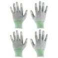 thumbnail image 1 of Unique Bargains 2Pairs ESD Anti Static Gloves 20cm High Resistance Carbon Fiber Computer Gloves(Medium), Green, 1 of 5