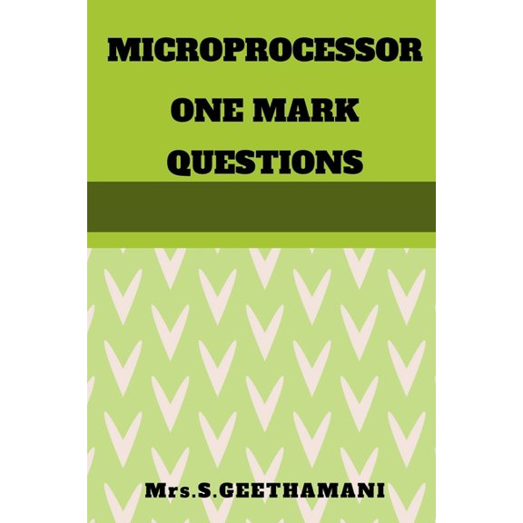 Microprocessor One Mark Questions, (Paperback)