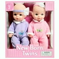 thumbnail image 1 of KIDCONCEPTS New Born Twins doll set (9 1/2 inches tall each), 1 of 2