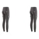 thumbnail image 2 of Sonducket Pantalones cortos de Yoga ajustados de cintura alta, pantalones de Fitness, entrenamiento elástico, correr, ropa de abrigo profesional Type3 NO3, 2 of 6