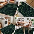 thumbnail image 5 of Green Forest Runner Rug 2.7x5 FT, Non Slip Entryway Carpet, Modern Pine Trees Mysterious Art Washable Soft Floor Carpet Entrance Mat Non-Shedding Throw Rug for Hallway Laundry Room Bedside, 5 of 9
