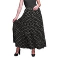 thumbnail image 1 of Bimba Jupes Maxi Imprimées Femmes Style Bohème Gitane Longue Jupe en Coton, 1 of 5