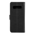 thumbnail image 5 of S10 Plus Case, Samsung Galaxy S10 Plus Case - Allytech Premium Wallet PU Leather with Fashion Embossed Flower Magnetic Clasp Card Holders Flip Cover with Hand Strap, Black, 5 of 6