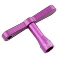 thumbnail image 2 of BELOVING RC Car 7mm Hex Sleeve Wheel Nut Spanner T Handle for RC Car Tire Rim Maintenance Versatile Sturdy Accessory Installation Tool Purple, 2 of 6