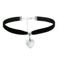 thumbnail image 2 of tasrioml Choker Necklaces Adjustable Chic Faux Leather Vintage Gothic Style Velvet Choker for Women, 2 of 8