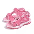thumbnail image 4 of GYMEPIC Kids Open Toe Sandals Quick Dry PU Beach Shoes for Summer Camp, 4 of 6