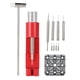 thumbnail image 2 of Kit Para Extraer Eslabones De Reloj, Kit De Herramientas Para Ajustar Correas De Reloj, Herramienta Para Reparar Correas De Reloj Con Extractor De Correas De Reloj Soporte Martillo, 2 of 7
