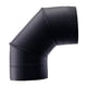 thumbnail image 4 of Conector de tubo de codo de estufa de 90 degree, resistente y negro, resistente al óxido, adaptador de tubo de humos Identificación 135 cm, 4 of 8