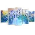 thumbnail image 2 of Fleurs d'Été Bleues sur Prairie - Impression sur Toile Florale, 2 of 3