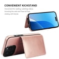 thumbnail image 5 of MYKOMI Compatible with iPhone 16 Pro Max Wallet Case Credit Card Holder, Premium Leather Kickstand Flip Hidden Magnetic Clasp Durable Shockproof Protective Cover for 6.9 inch, 5 of 7