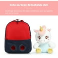 thumbnail image 4 of Mochila De Unicornio Accesorio De Ropa Encantador Bolsa De Transporte Bolsas De Almacenamiento Estilo De Dibujos Animados Escuela Niños Mochilas Regalo De Cumpleaños seitruly OD014868-01, 4 of 6