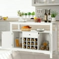 thumbnail image 4 of Gymax Storage Buffet Sideboard Table, 4 of 10
