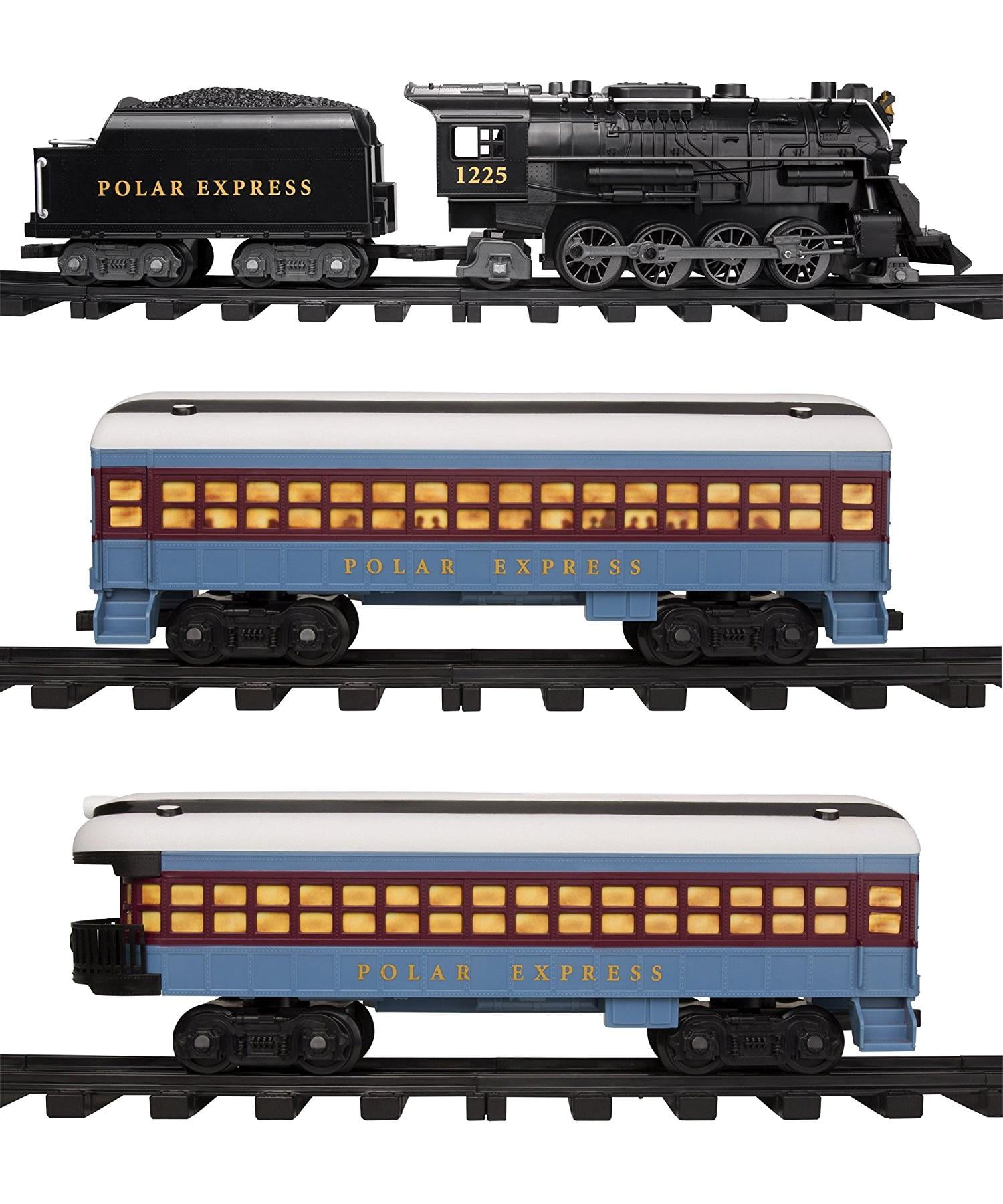 polar express train set walmart
