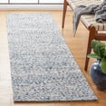 thumbnail image 2 of SAFAVIEH Marbella Ciannait Distressed Runner Rug, Blue/Ivory, 2'3" x 8', 2 of 8