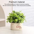 thumbnail image 3 of PENGXIANG Simulation Bonsai Artificial Potting Fake Flower Silk Decorative Household Accessories Pressure Alleviation Sweet Gift, 3 of 10