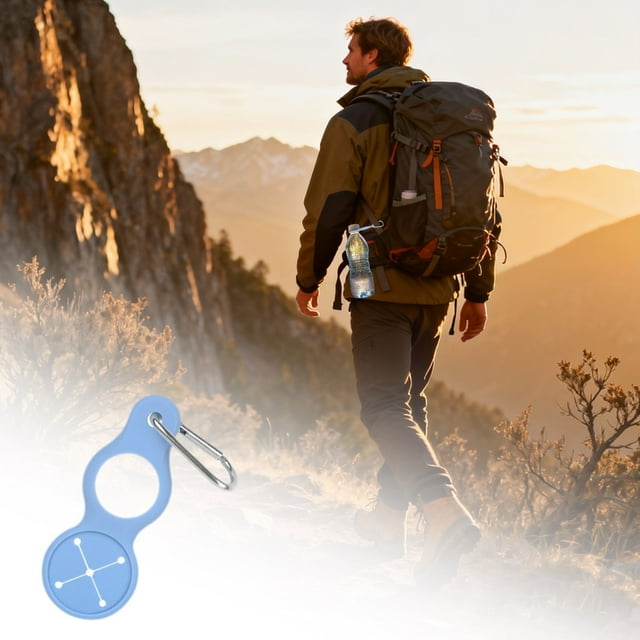 Mousqueton pour Attache Sécurisée de l'Équipement Extérieur et Suspension Quotidienne en Camping, Randonnée, Backpacking