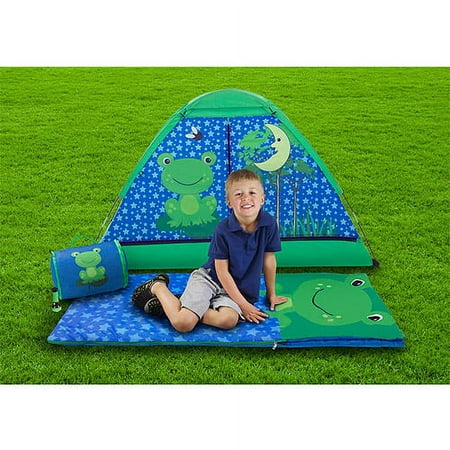 Kids 4-Piece Camping Combo with Carry Bag