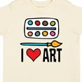 thumbnail image 4 of Inktastic Painting I Love Art Boys or Girls Toddler T-Shirt, 4 of 5