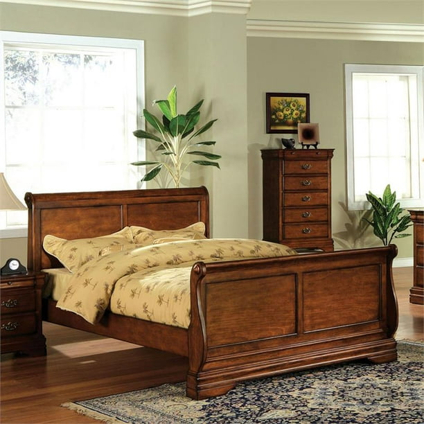 Furniture Of America Wade Solid Wood, Rancho King Bed Pine