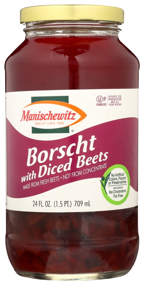 Manischewitz Borscht With Diced Beets, 24 Oz