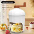 thumbnail image 5 of Ice Crusher Manual Rotary Ice Crusher Small Manual Shaving Ice Machine For Household Kitchen Handheld Snow Crusher Ref: 5226, 5 of 5