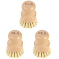 thumbnail image 3 of 3 PCS Handle Scrub Lightweight Cleaning Brush Coconut Fiber Brush 4.8x4.8x8cm, 3 of 8