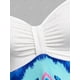 thumbnail image 3 of Vestido de pañuelo de tinte tinte tinte tinte Rosegal Vestidos Estampados Tallas Grandes, 3 of 5