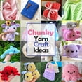 thumbnail image 6 of Minzimin 100g Chunky Chenille Yarn for Crocheting,Beige Fluffy Velvet Plush Yarn Thick Soft Chunky Chenille Yarn Baby Blanket Yarn for Crocheting Knitting Beginners, 6 of 6
