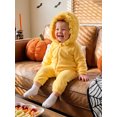 thumbnail image 5 of RUINIXCW Toddler Baby Costume Romper Cute Animal Long Sleeve Hooded Zipper Jumpsuit, 5 of 8