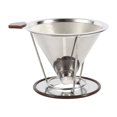 thumbnail image 1 of <p>Cone Coffee Filter, Coffee Filter, Stainless Steel Coffee Filter 304 Stainless Steel Coffee Infuse Coffee Tools For Kitchen Coffee Accessories Cafe</p>, 1 of 7